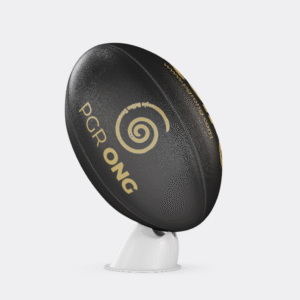 Balón de rugby solidario