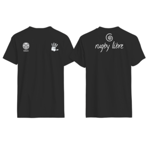 Camiseta Rugby Libre Negra