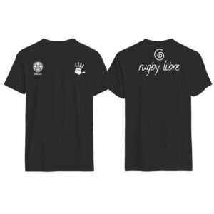 Camiseta Rugby Libre Negra