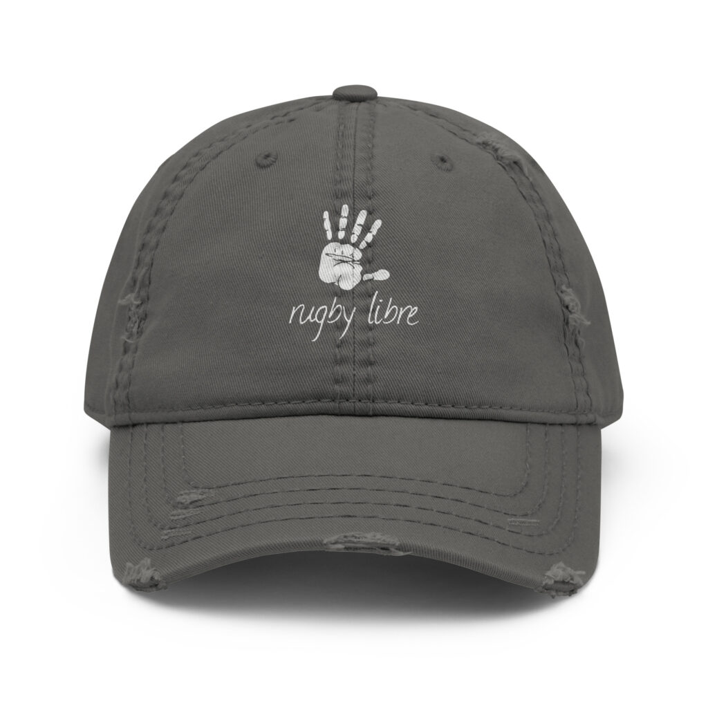 Gorra desgastada RUGBY LIBRE